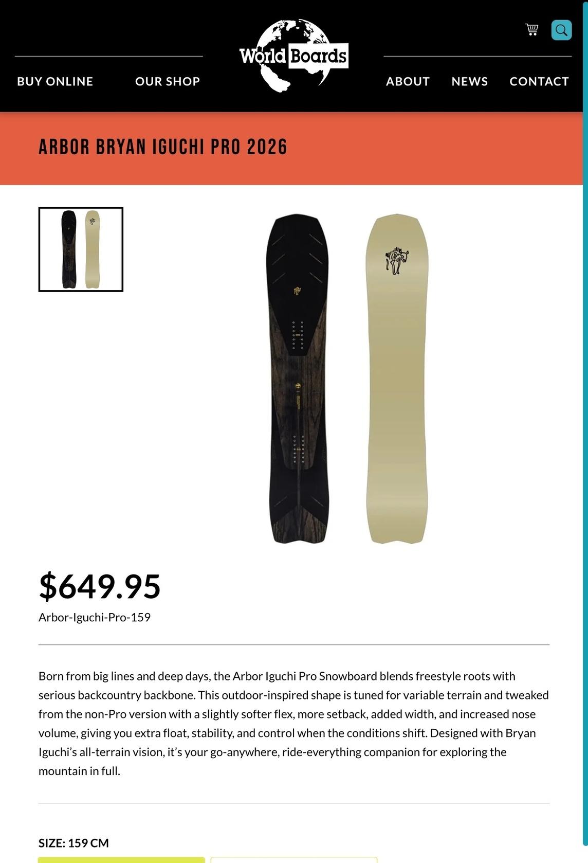 Product Detail Page