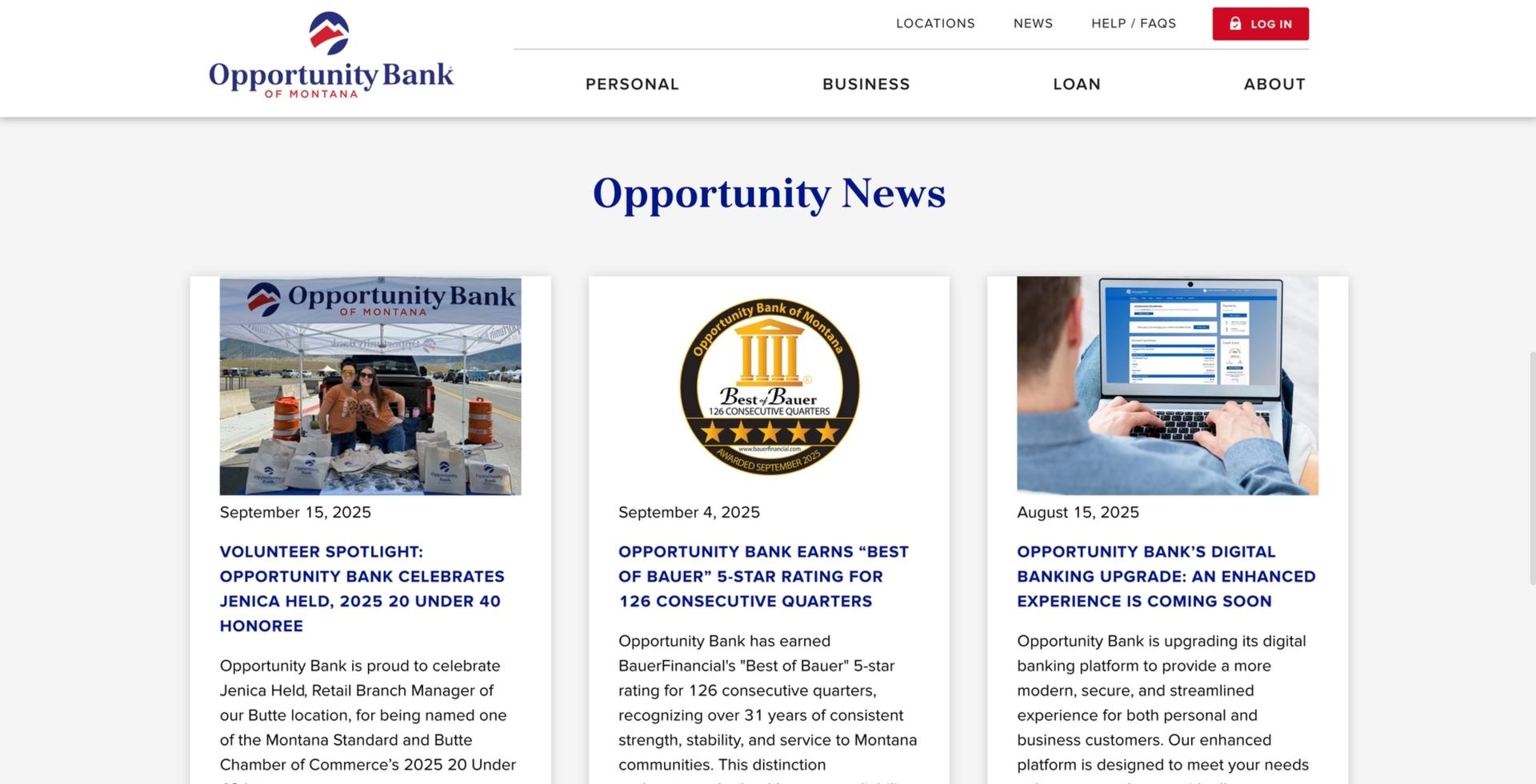 Home Page News