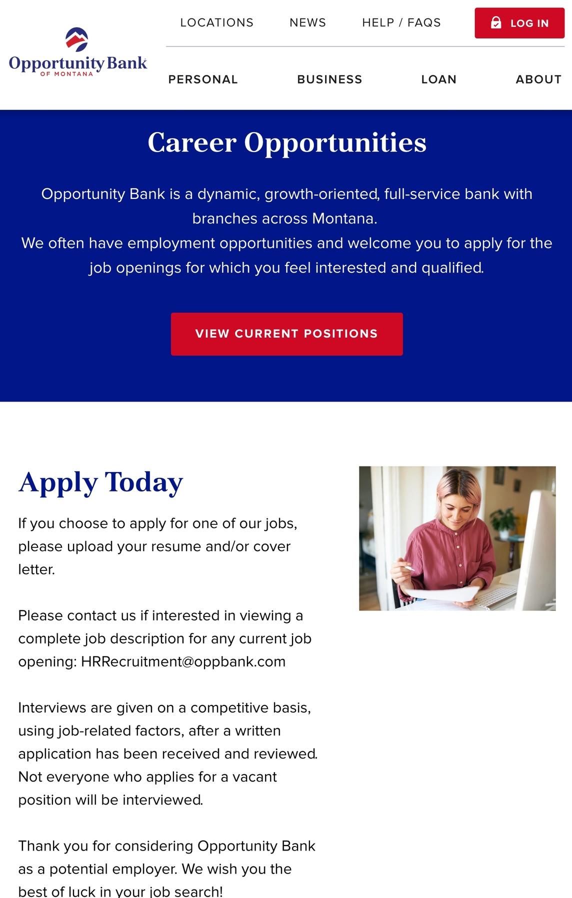 Career Opportunities