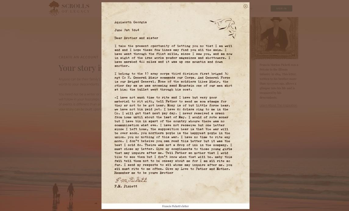 Scrolls of Legacy Become a Scribe