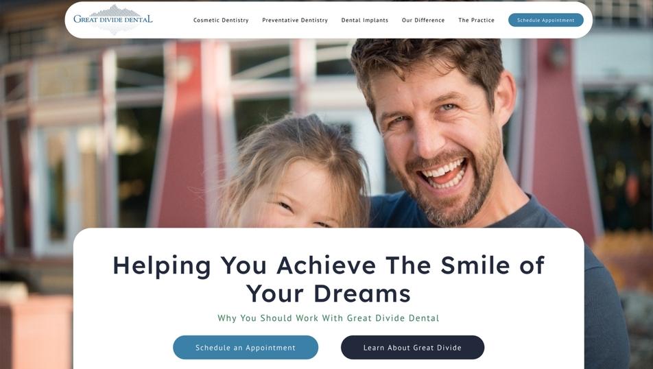 Great Divide Dental screen shot