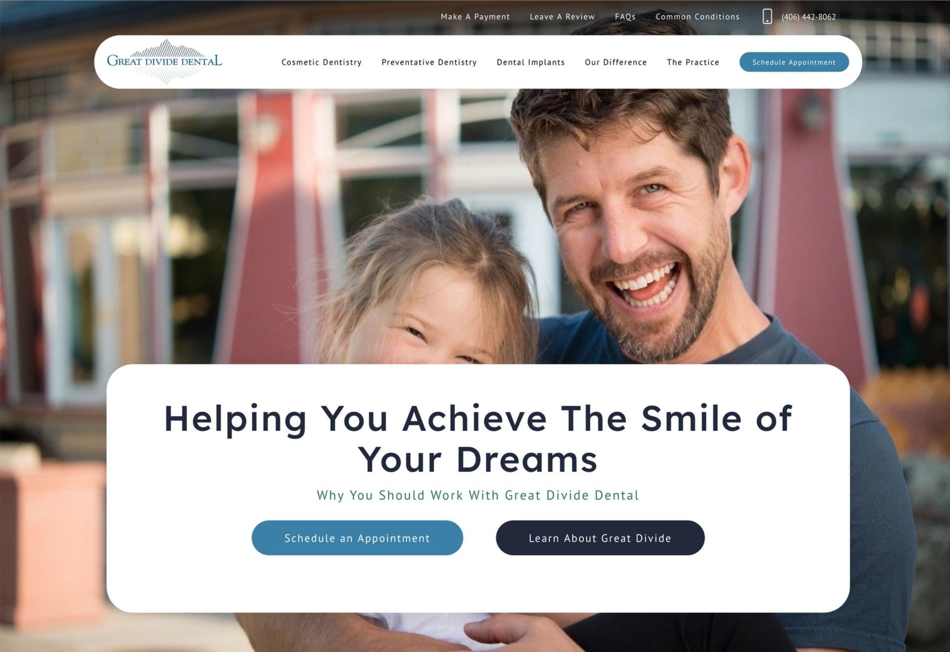 Great Divide Dental screen shot