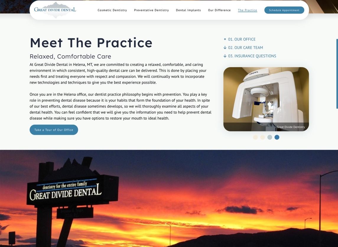 Great Divide Dental About The Practice