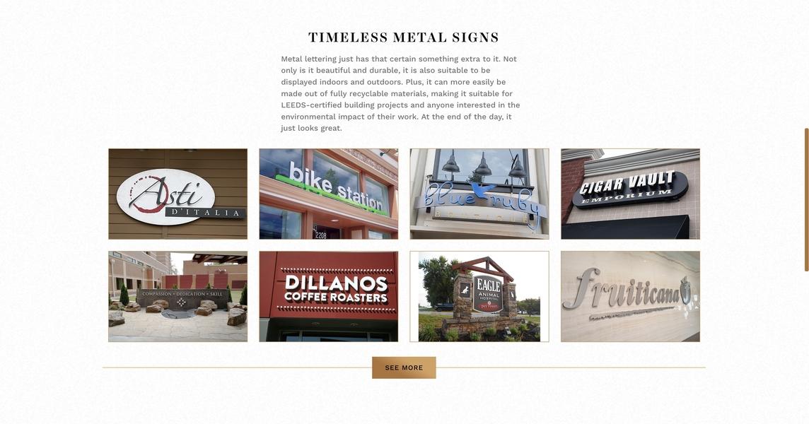 Metal Signs