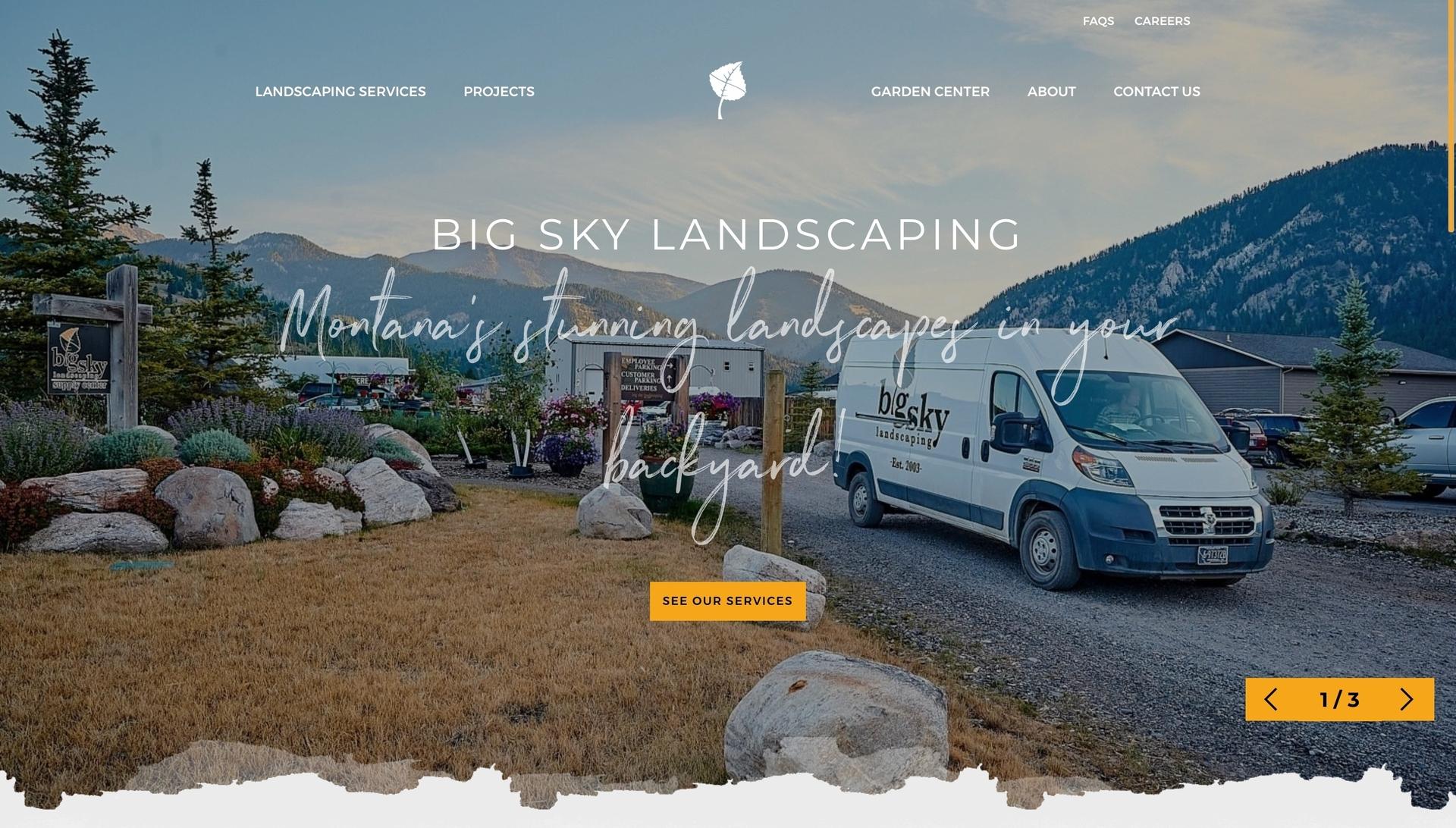 Big Sky Landscaping screen shot