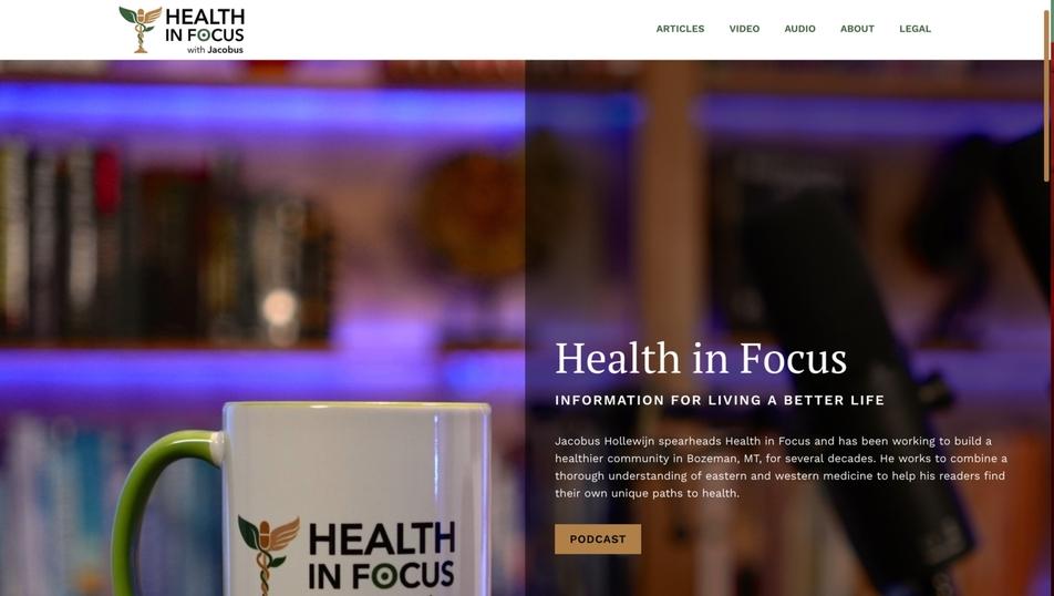 Health In Focus screen shot