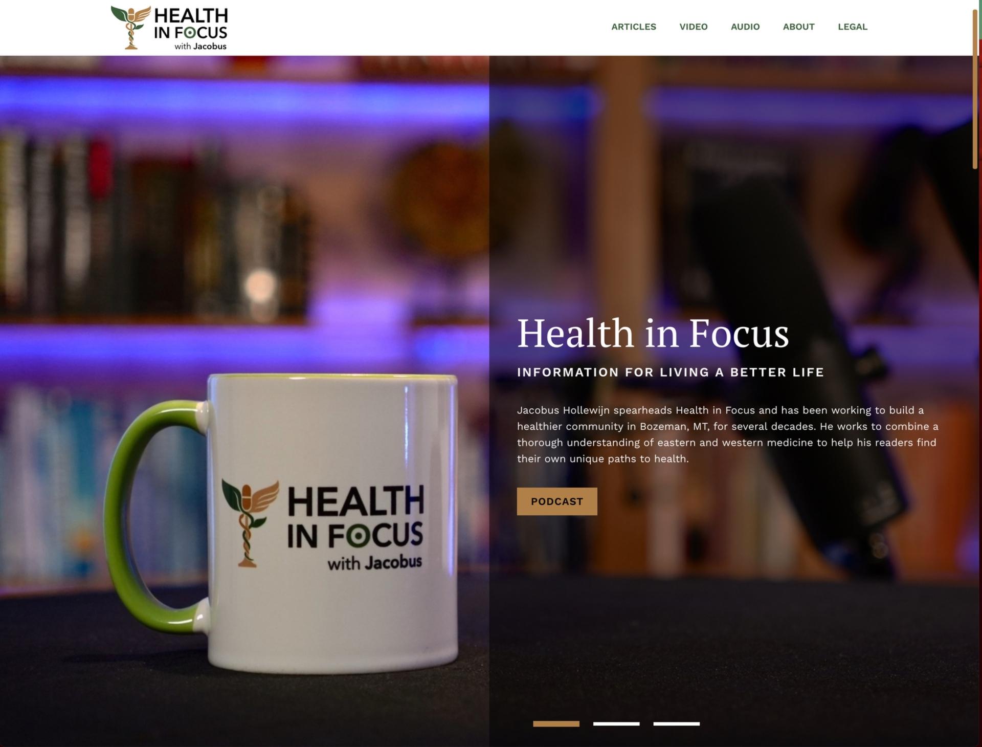 Health In Focus screen shot