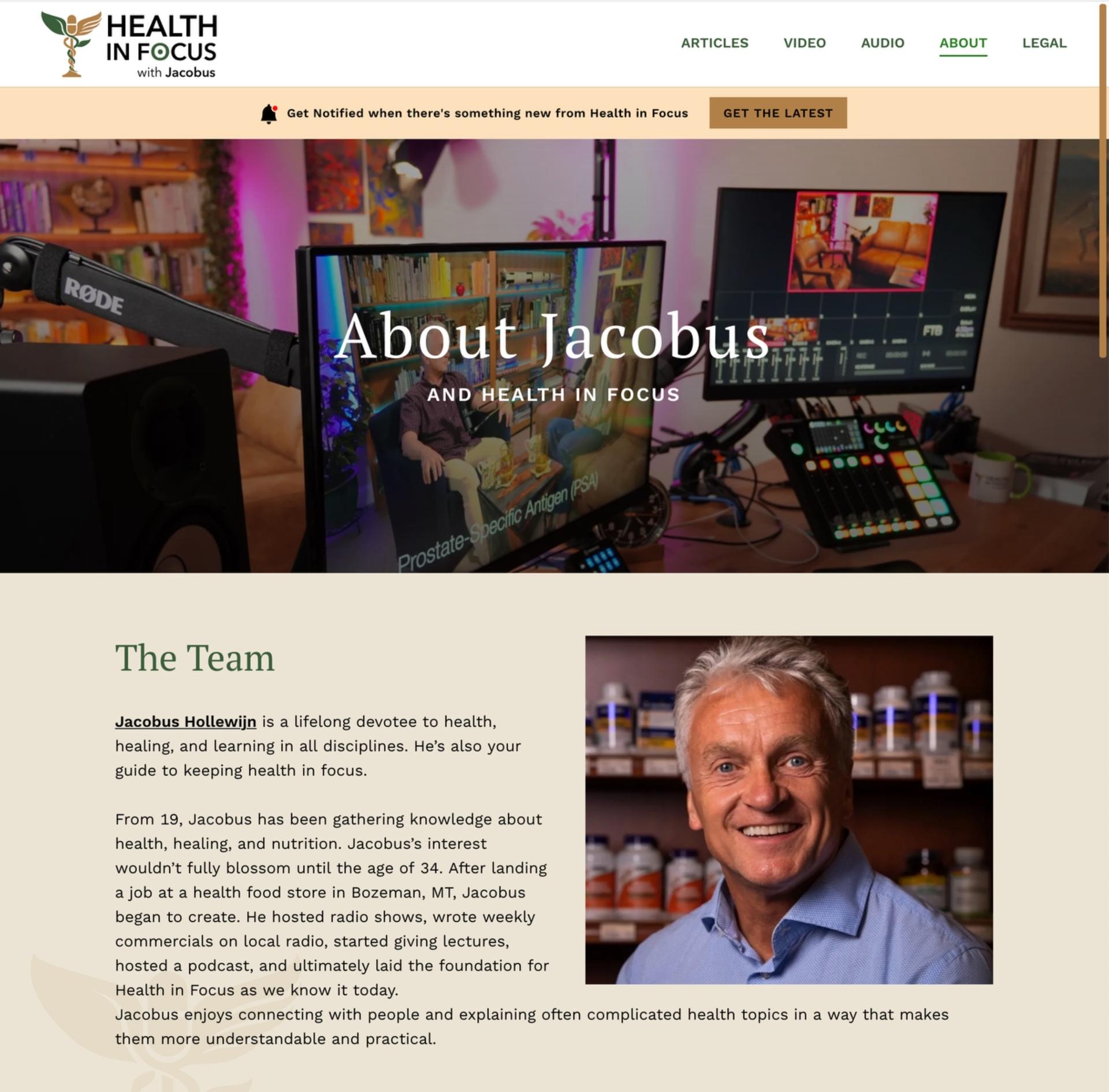 About Health In Focus