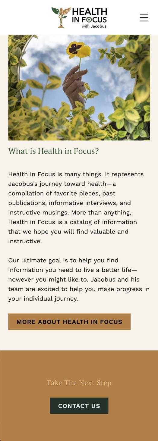 About Health In Focus