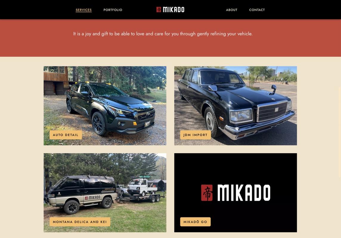 Services List Page