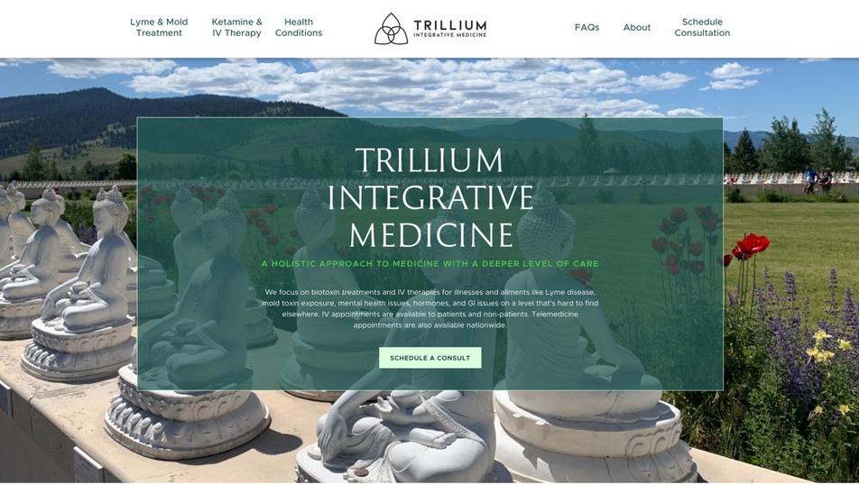 Trillium Integrative Medicine screen shot