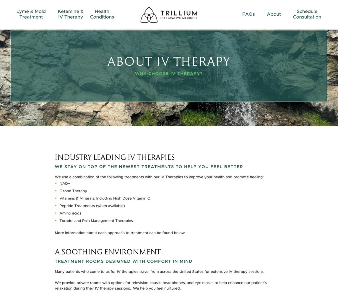 Trillium IV therapy