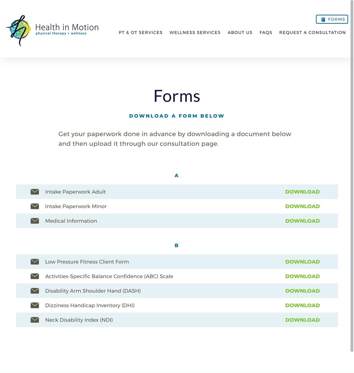 Forms