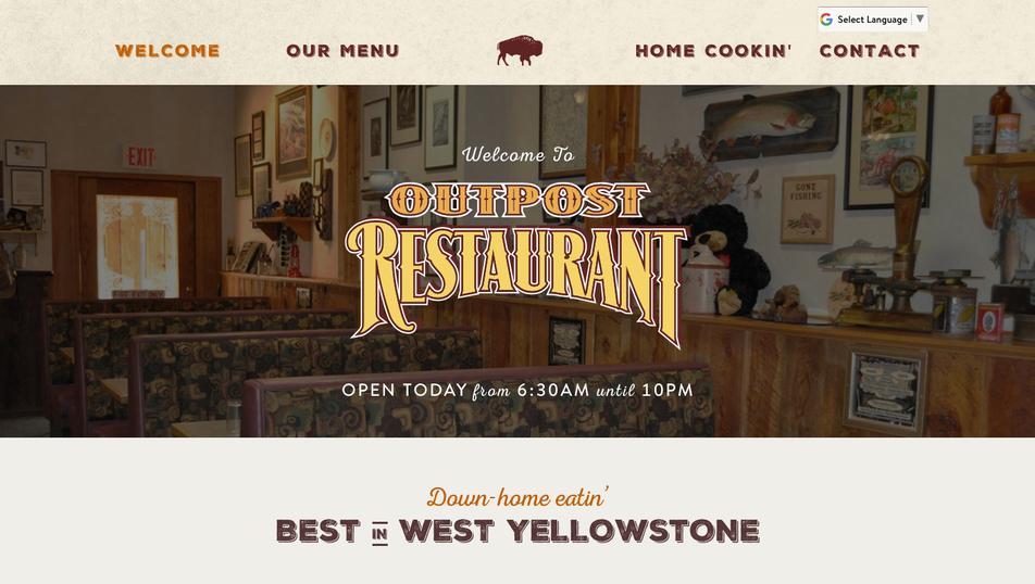 Outpost Restaurant screen shot