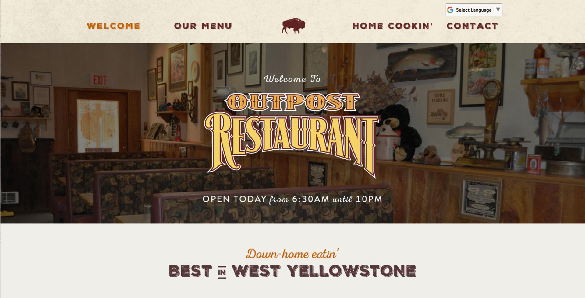 Outpost Restaurant screen shot