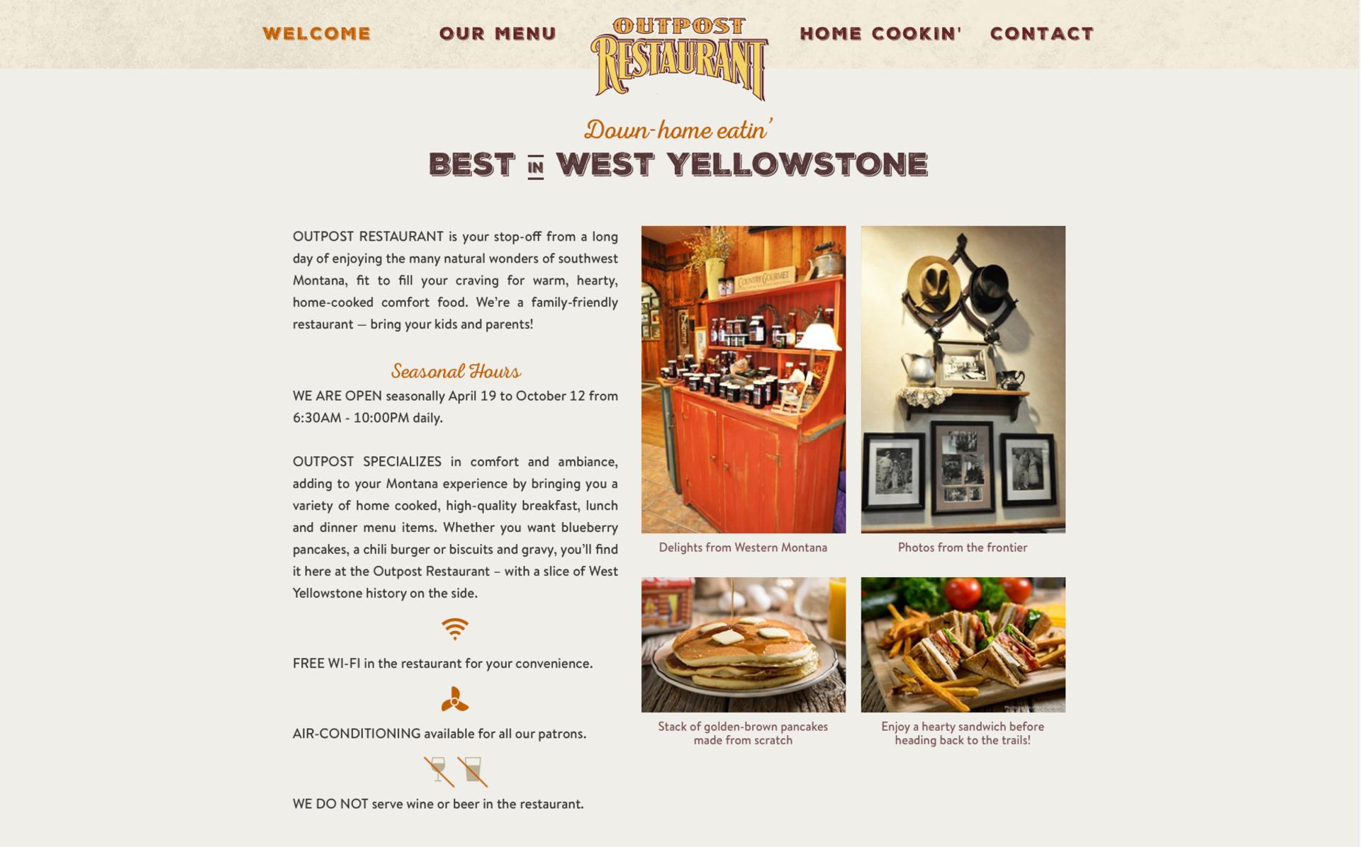 Home page