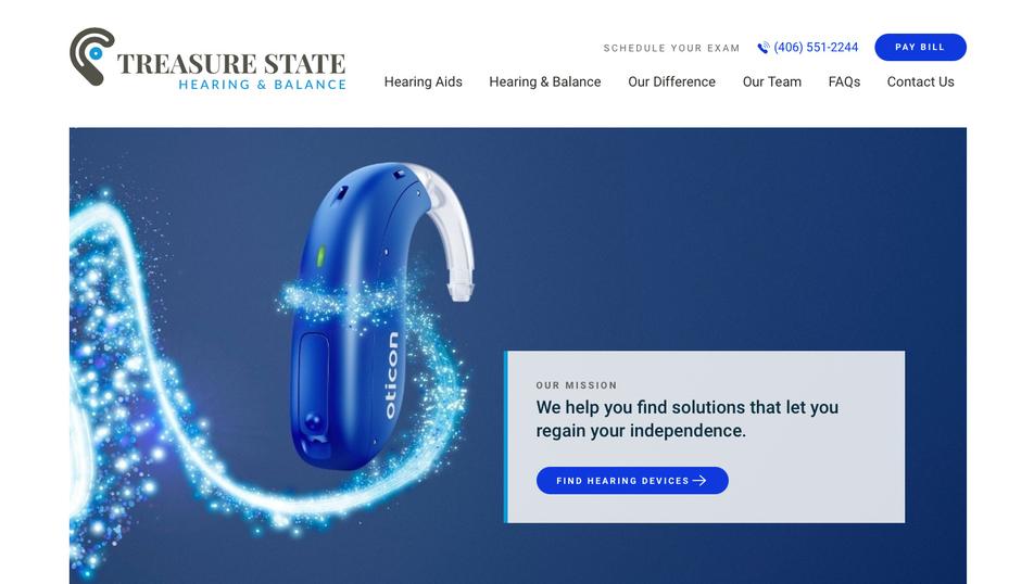 Treasure State Hearing screen shot