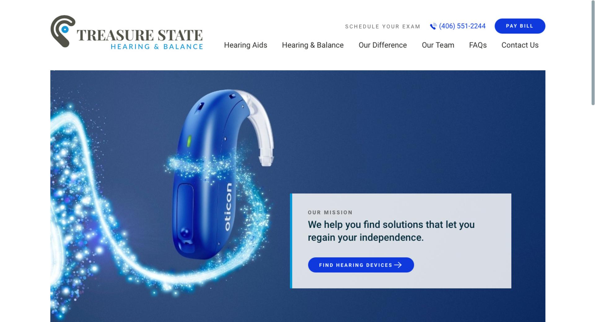 Treasure State Hearing screen shot