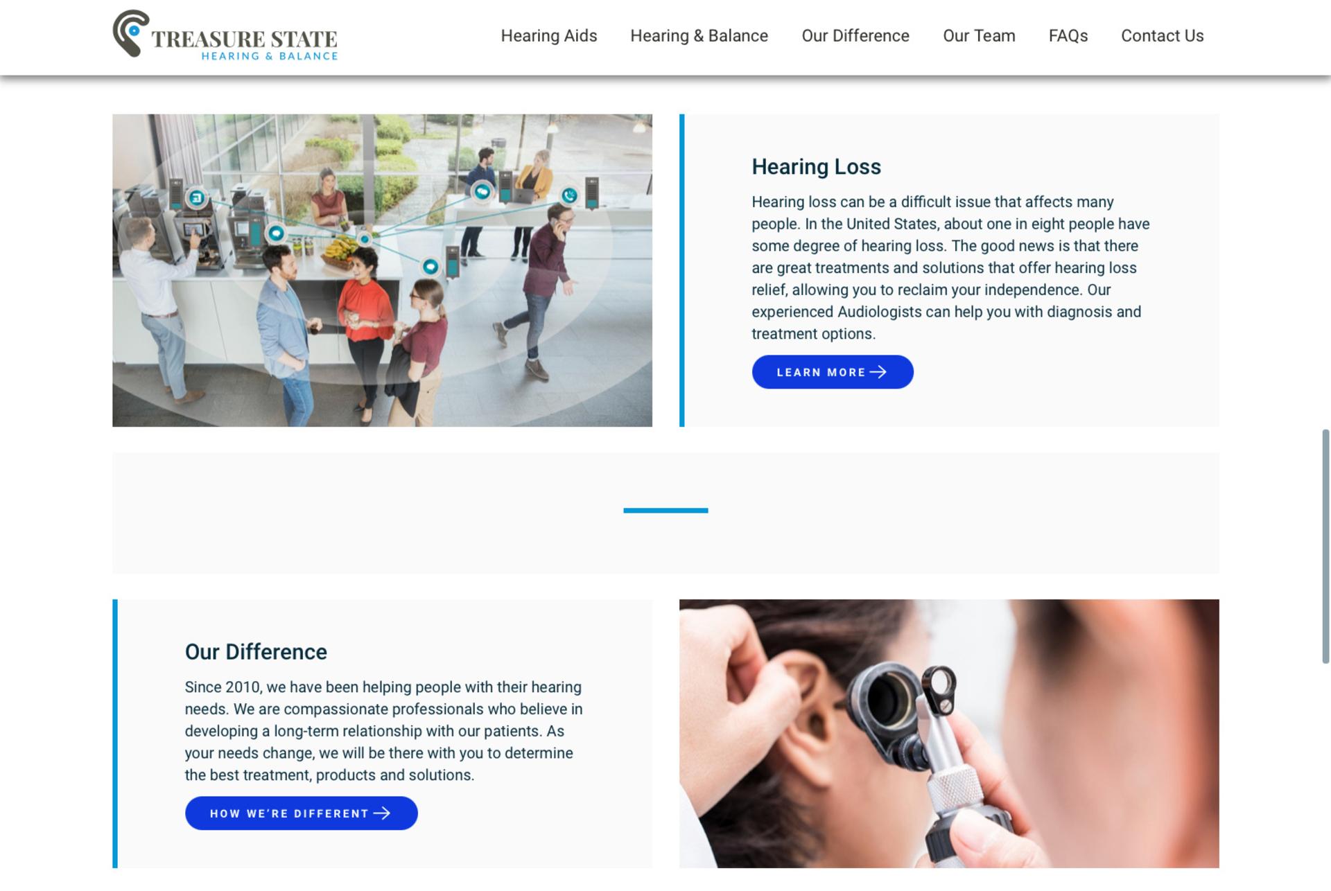 Home page