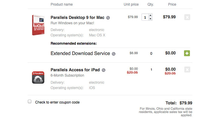 Purchasing Parallels 9 Online